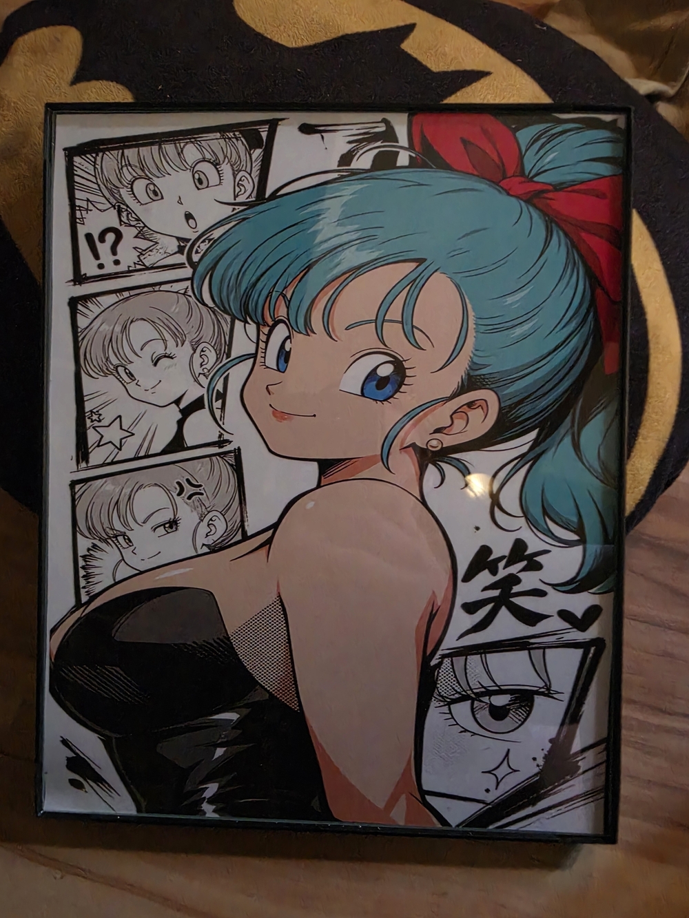 Framed Anime Wall Art Print 8x10